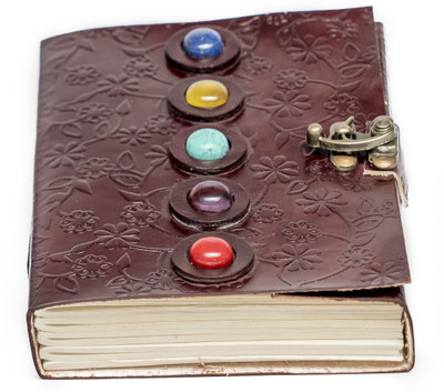 Anshika International no A5 Diary no 100 Pages(Brown)