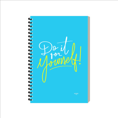 ESCAPER Motivational diary A5 Diary Ruled 160 Pages(Do It For Yourself)