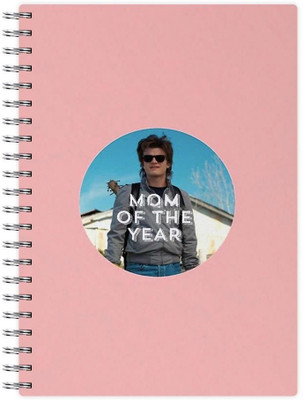 sabali Stranger Things 2025 A5 Notebook Ruled 160 Pages(Black)