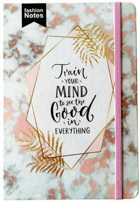 Blooming Box Motivational cover Notebook A5 Note Book Single Ruled 160 Pages(Multicolor)