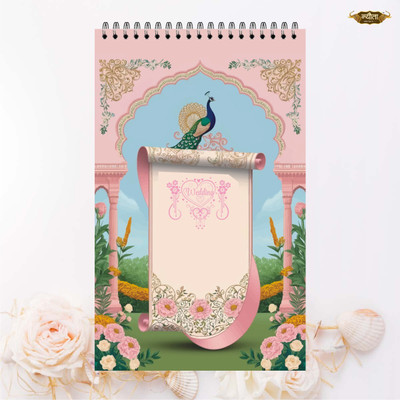 Nyouta Wedding Notepad Regular Note Pad Single Ruled. 100 Pages(Wedding Story)