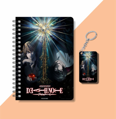 craft maniacs DEATH ANIME 2023 NOTEBOOK COLLECTION A5 Notebook RULED 160 Pages(White)