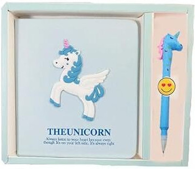 Abhinandan Decors Dairy Notepad Regular Diary YES 300 Pages(Blue)