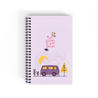 Leonius DAILY PLANNER A5 Diary Rule 160 Pages(Multicolor)