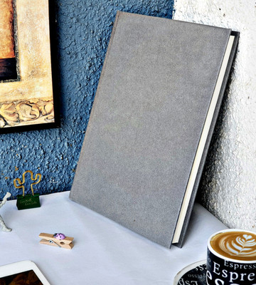 TORTUGA HARDBOUND notebook A5 (6 x 8''), 120 gsm , Diary ,sketchbook, journal A5 Notebook Unruled 152 Pages(Gray)