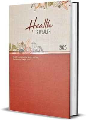 Greeshma New year diary with dates Daily Planner Full Page Per Day with Monthly Calendar Regular Diary 2025 Single Rule 392 Pages(Multicolor)