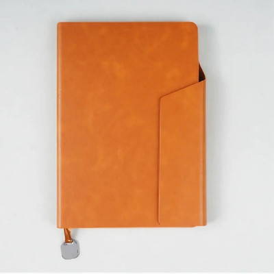 ORANJBOX A5 Notebook A5 Notebook Single Rule 224 Pages(Brown)