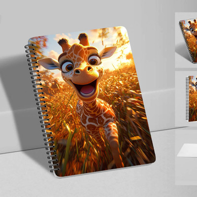 CreativePrintSolution Handcrafted, Selfmade A4 Notebook Single Rule 200 Pages(Multicolor)