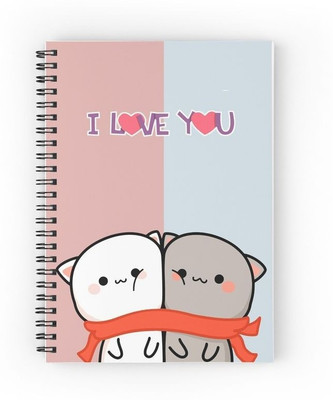 craft maniacs PEACH & GOMA COLLECTION A5 Notebook RULED 160 Pages(Multicolor)