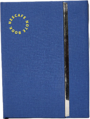 Dacto2pick HANDMADE PU NOTE BOOK A5 Note Book RULED 200 Pages(Blue)
