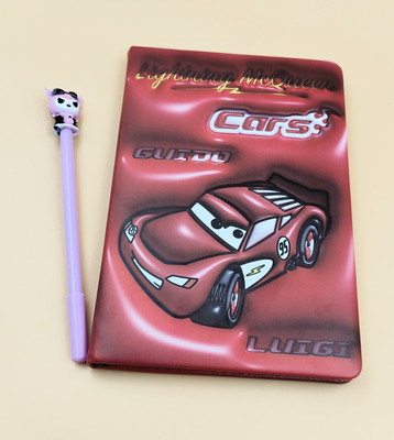 Paper Bear Car A5 Diary Designer 80 Pages(Red)