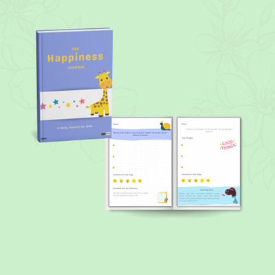 ekdali My Happiness Journal A5 Journal Ruled 120 Pages(Multicolor)