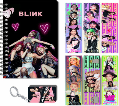 craft maniacs 2023 BLACKPINK DIARY & 2 FREEBIE COLLECTION A5 Diary RULED 160 Pages(BLACKPINK SPECIAL)