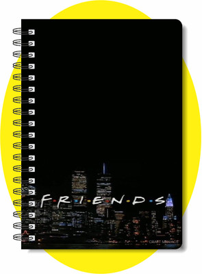 craft maniacs FRIENDS BEST COLLECTION A5 Notebook RULED 160 Pages(Pink)