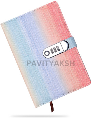 PAVITYAKSH PERSONAL,JOURNAL A5 Diary RULED 222 Pages(RAINBOW)