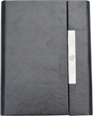 SIADORABLE LAV-06 A5 Diary Single Rule 192 Pages(Black)