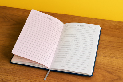 KASTELZANIA Sky Blue A5 Diary Single Line Ruled 192 Pages(sky Blue)