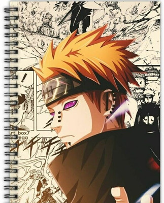 craft maniacs ANIME SPECIAL NOTEBOOKS A5 Notebook RULED 160 Pages(Multicolor)