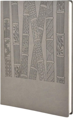 Pia Creations Grey Diary A5 Diary Single Line Rulled 192 Pages(Grey)