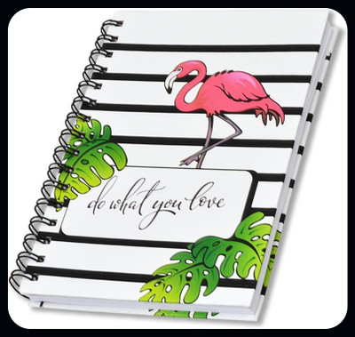 Flipkart SmartBuy Designer Notebook Professional Notepad | Pocket Pads for office , school A5 Planner Unruled 150 Pages(White)