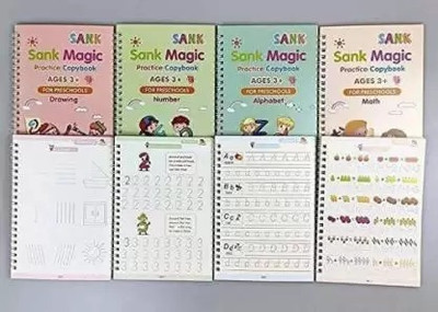 NPU Magic Practice Copybook Book-size Organizer Ruled 40 Pages(Multicolor)