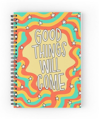 craft maniacs POSTER ART A5 Notebook RULED 160 Pages(Multicolor)