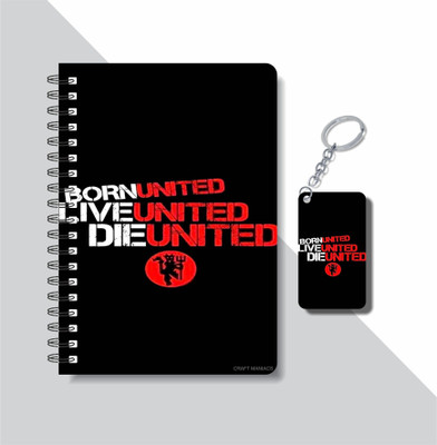 craft maniacs 2023 UNITED DIARY A5 Diary RULED 160 Pages(White)
