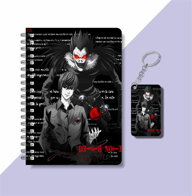 craft maniacs DEATH ANIME 2023 NOTEBOOK COLLECTION A5 Notebook RULED 160 Pages(White)