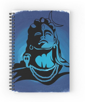 craft maniacs SHIVA COLLECTION A5 Notebook RULED 120 Pages(SHIVAY)