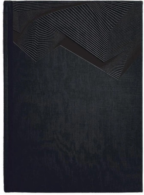 ANUPAM Spirit Ruled Journal 80Gsm Lined Notebook Matte Finish PVC Cover Journal A5 Diary for Unisex Notebook for Engineering, Notes Taking & Writing in School and Office 192 Pages(Black)