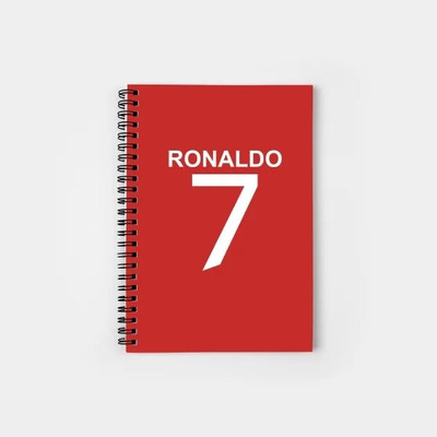 craft maniacs FOOTBALLER DIARY A5 Diary RULED 120 Pages(Multicolor)