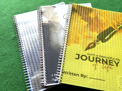 Dahiya Spiral Notebook A5 Notebook plain 200 Pages(Multicolor, Pack of 3)