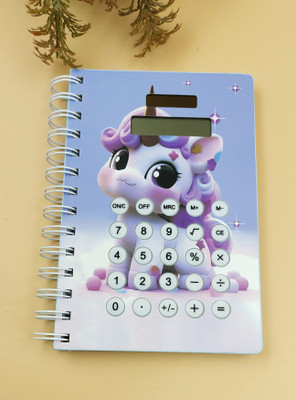 Paper Bear Unicorn Regular Diary Designer 80 Pages(Cream)