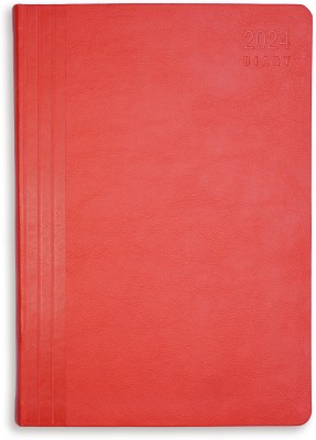 matrikas Symphony Exe - Red, 2024 Dated, Page Size(172 X 240mm) Executive A5 Diary Ruled 336 Pages(Multicolor)