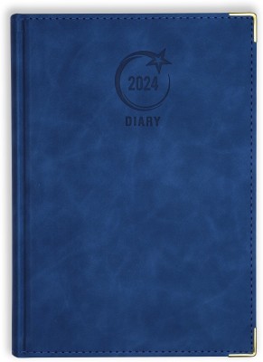 matrikas Signature Exe - Blue, 2024 Dated, Page Size(172 X 240mm) Executive A5 Diary Ruled 336 Pages(Multicolor)