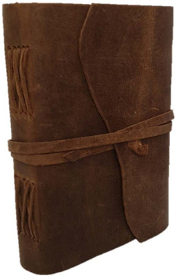 Anshika International no A5 Diary no 100 Pages(Brown)
