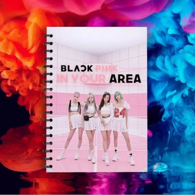 craft maniacs BLACKPINK DIARY A5 Diary RULED 120 Pages(Multicolor)