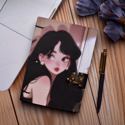 omar craft 1 A5 Diary unruled 200 Pages(Multicolor)