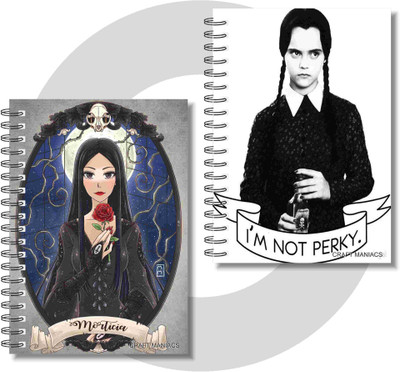 craft maniacs NOTEBOOKS A5 Notebook RULED 160 Pages(Multicolor, Pack of 2)