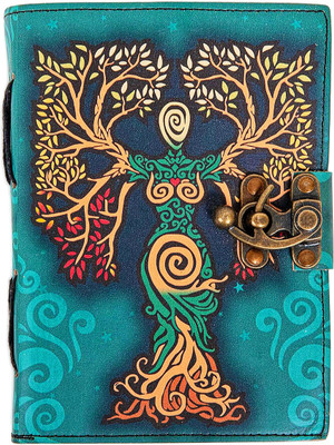 craftking Diary Tree Man A4 Journal Plain 240 Pages(Multicolor)