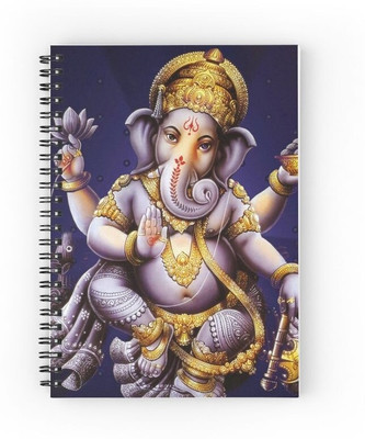 craft maniacs GANESHA COLLECTION A5 Notebook RULED 120 Pages(BUDDHA)