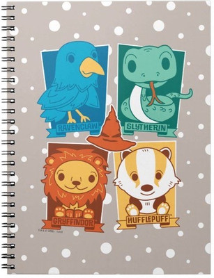 craft maniacs HARRY NOTEBOOK A5 Notebook RULED 120 Pages(Black)