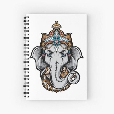 craft maniacs GANESHA COLLECTION A5 Notebook RULED 120 Pages(BUDDHA)