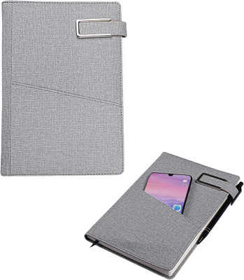 Schmick Office A5 Diary Ruled 192 Pages(Silver)