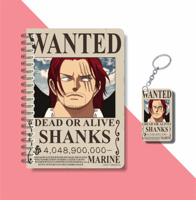 craft maniacs ONE PIECE NOTEBOOK A5 Diary RULED 160 Pages(Multicolor)