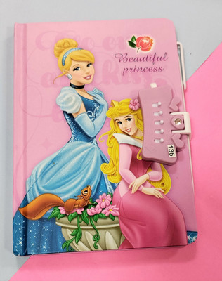Paper Bear Princess Regular Diary Designer 80 Pages(Pink)