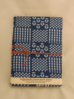 Hot shopper Hand made diary Book-size Diary 80 Pages(Blue)