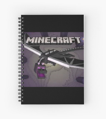 craft maniacs MINECRAFT NOTEBOOK COLLECTION A5 Diary RULED 160 Pages(Black)