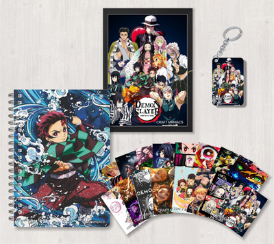 craft maniacs SET A5 Notebook RULED 120 Pages(Blue, Pack of 4)