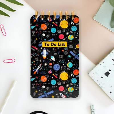 Tot Tales Cosmic Space Mini Diary Ruled 96 Pages(Multicolor)